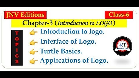 Logo  introduction II interface of logo II Turtle Basics II Application of Logo II Remedial Time
