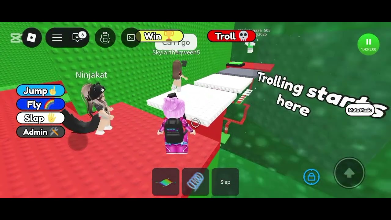 Playing Christmas troll tower |RealMiaYT 