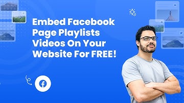 How to embed Facebook page playlists on website?