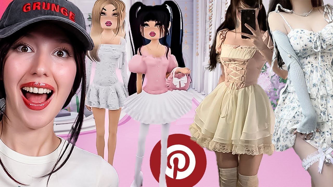 DRESS TO IMPRESS’de PINTEREST KOMBİNLERİNİ YAPIYORUM!