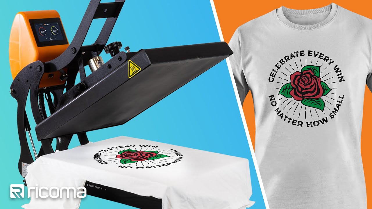 Best Flat Press Machine | Ricoma Heat Press Machine | Sublimation, Heat Transfers & More!