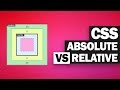 CSS Absolute vs Relative Position EXPLAINED!