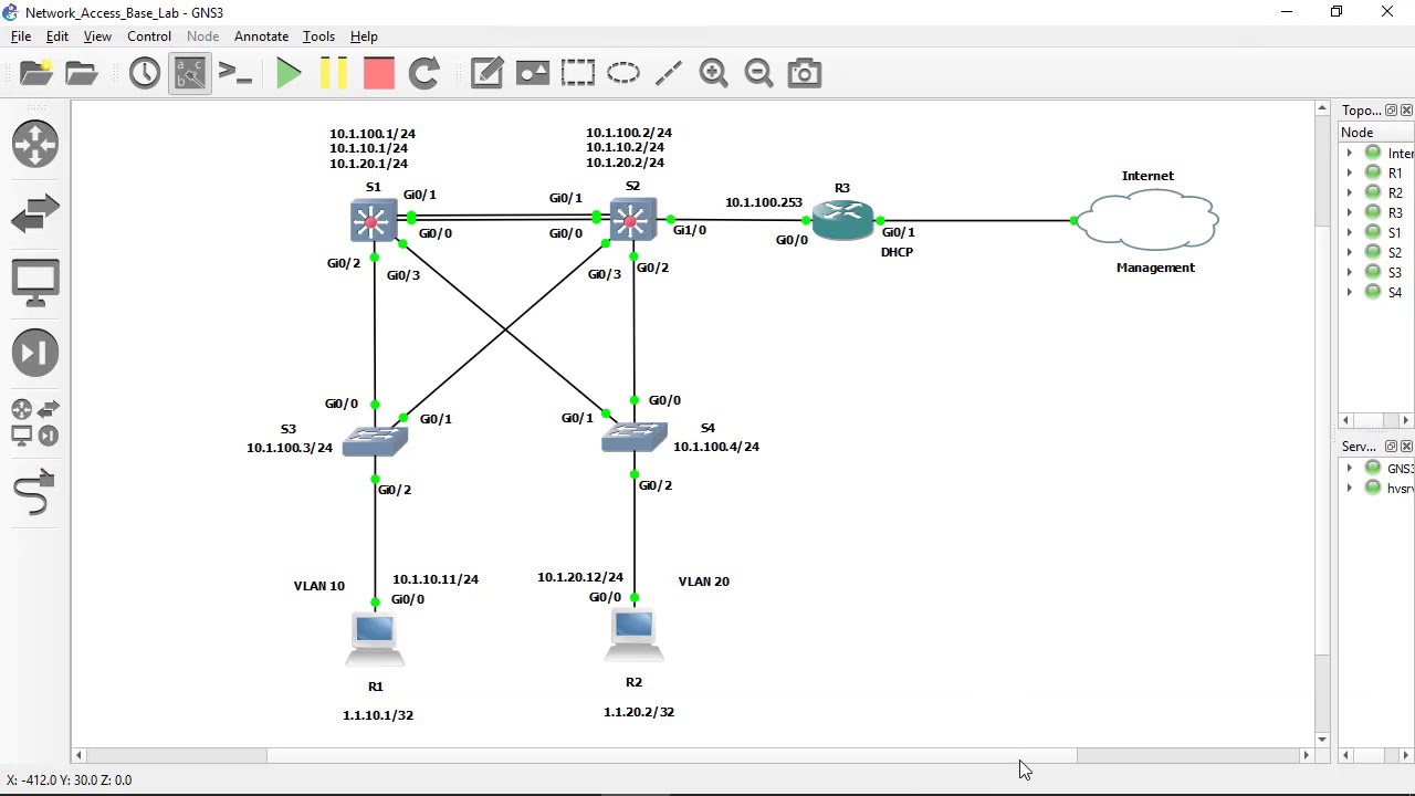 Konfigurieren des VLAN Trunking Protocol (VTP)