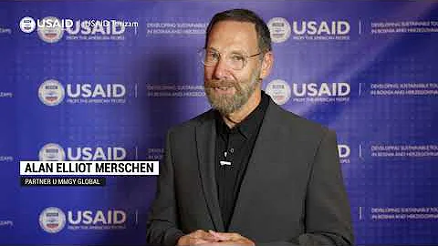 Alan Elliot Merschen at the Sarajevo Business Foru...