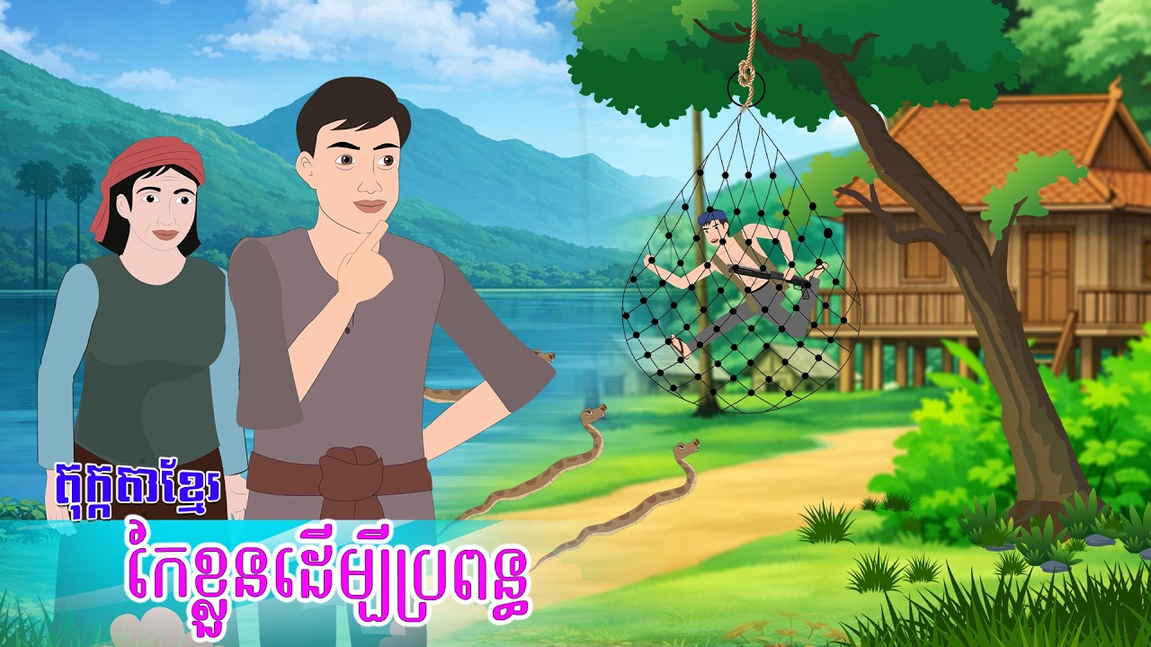 រឿងតុក្កតាខ្មែរ ៖ កែខ្លួនដើម្បីប្រពន្ធ - Story In Khmer By Tola Film #រឿងនិទានខ្មែ #animationkhmer