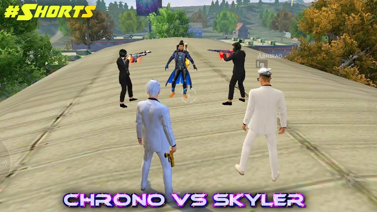 SKYLER VS CHRONO ATTITUDE 😎 | NEVER CHALLENGE CHRONO - GARENA FREE FIRE 