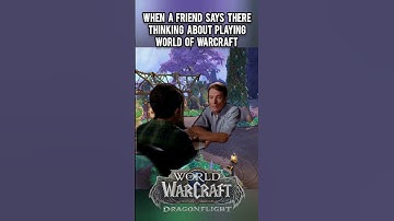 Als je vriend zegt dat hij/zij erover denkt om World of Warcraft te spelen #wow #worldofwarcraft ...