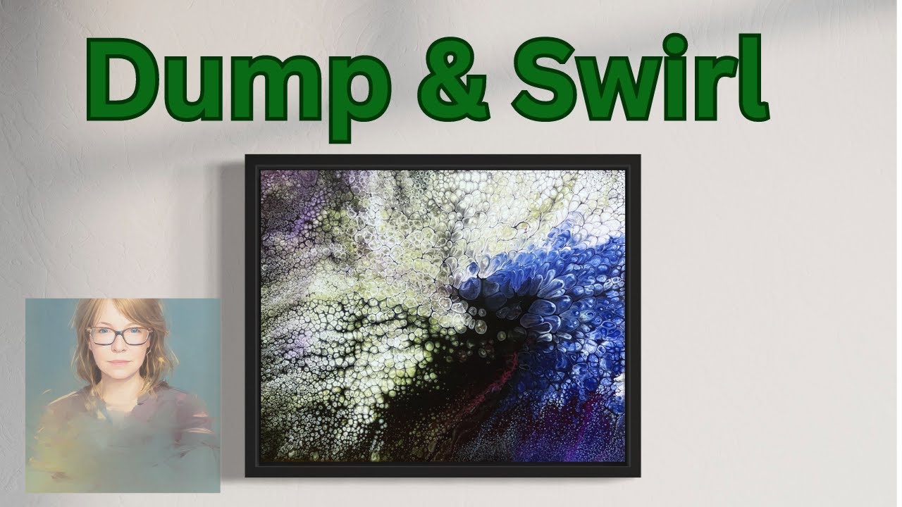 Dump & Swirl Pearl Technique: A Delicate Dance 142 #fluidart # ...