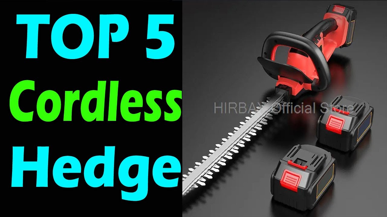 TOP 5 Best Cordless Hedge Trimmer Review In 2025 - YouTube