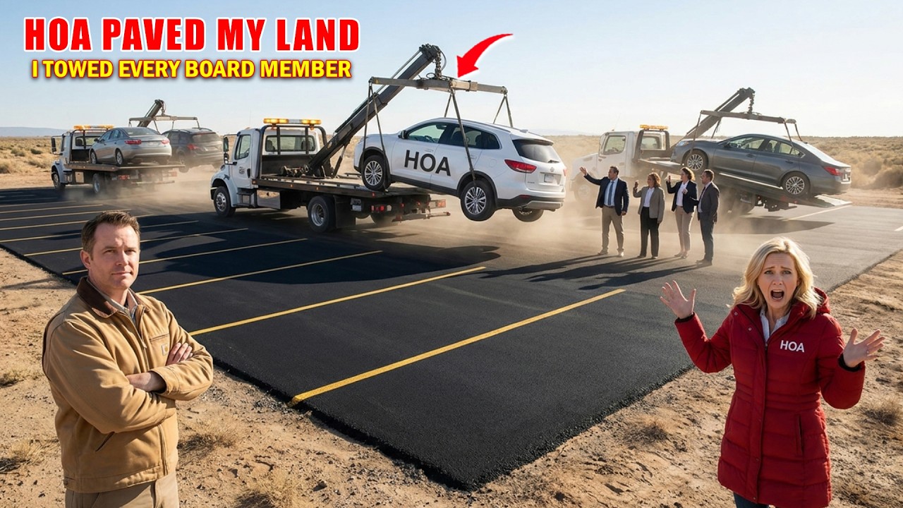 HOA Paved a Parking Lot on My Land — So I Towed Every Board Member's ...