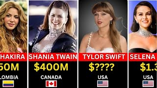 Celebrity Richest Singers 2025 | From Millionaires to Billionaires | Full Ranking Net Worth