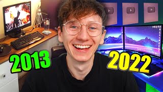 Reacting to my OLD Youtube Set Ups
