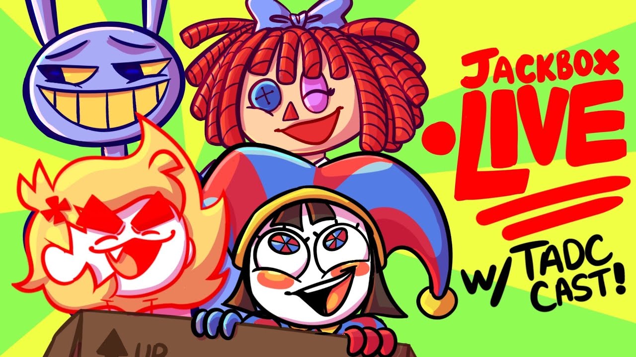 Jackbox with The Digital Circus Cast (CHARITY STREAM)! (Part 1)