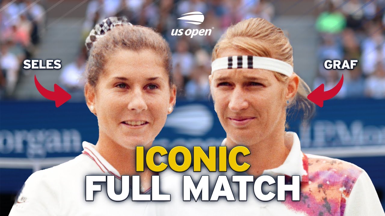 Steffi Graf vs. Monica Seles Iconic Full Match | 1995 US Open Final