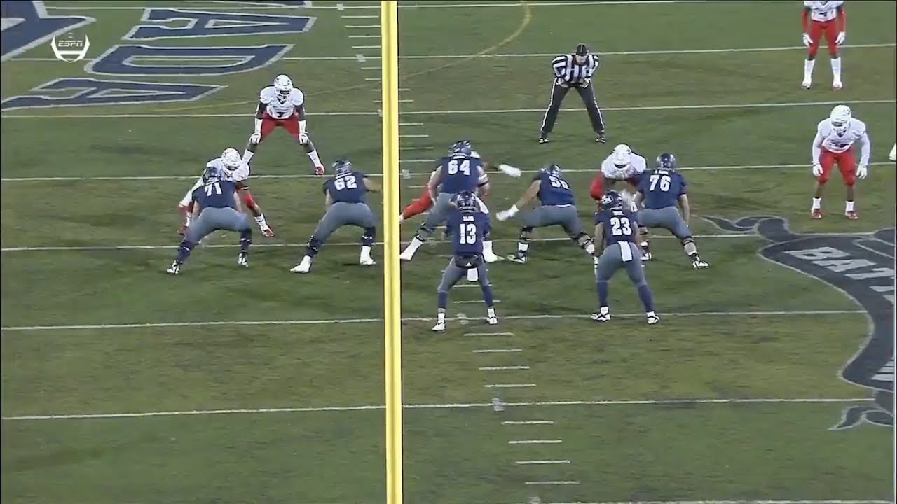 Nevada Offensive Line Vs. Fresno State 2018 YouTube