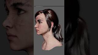 wip hair #maya #groom #thelastofus