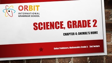 Science G2 Chap 4: Animal