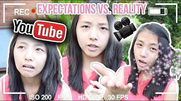 ♡ Youtuber Expectations Vs. Reality: Filming, Editing & Uploading | AlohaKatieX ♡