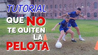 Como cubrir la pelota en el fútbol