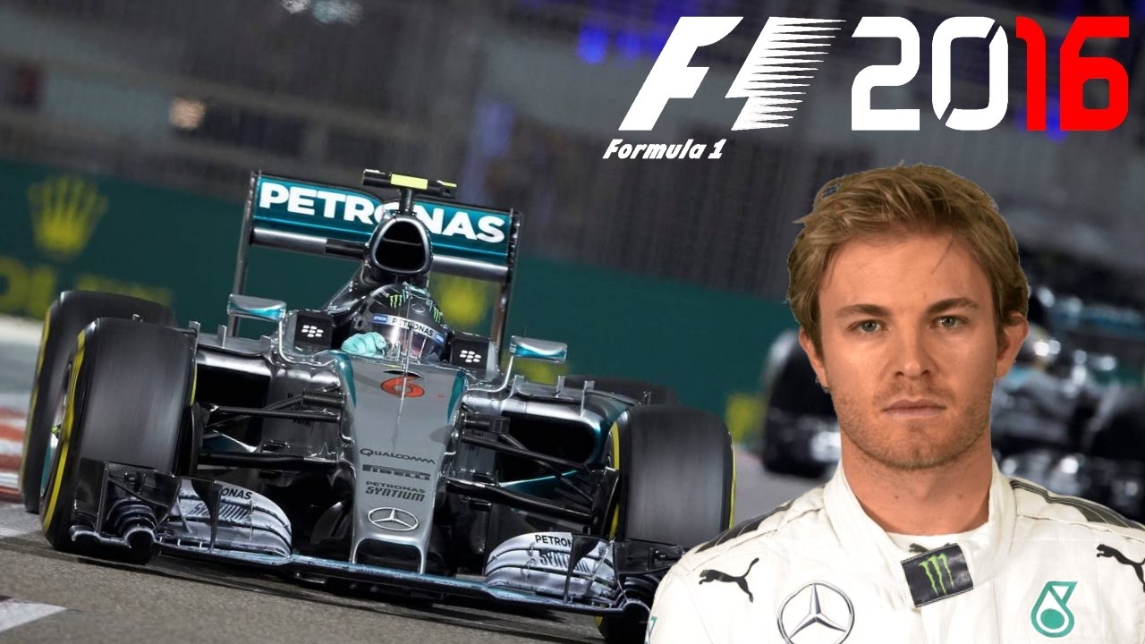 F1 2016 Abu Dhabi Grand Prix 100% Race - Nico Rosberg - Dry/Wet Conditions 