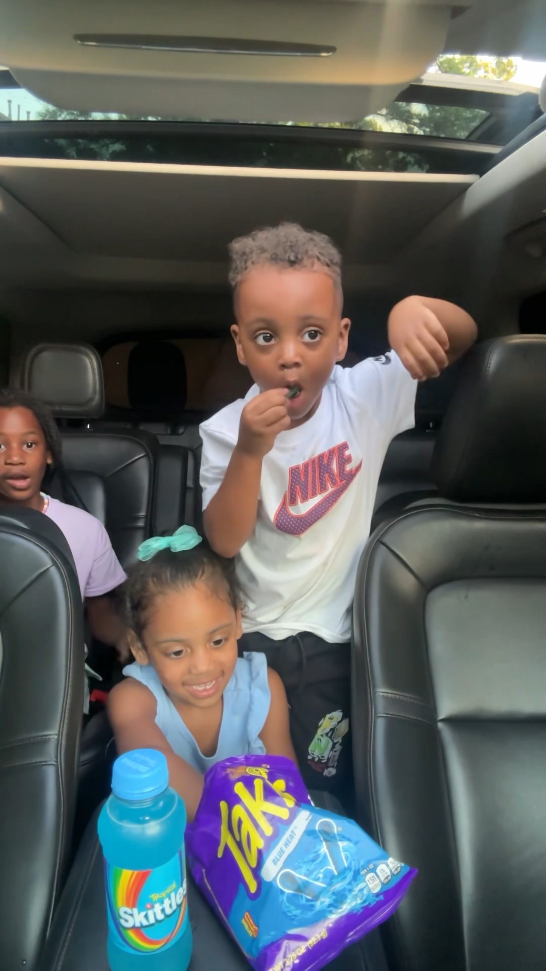 Dad gets mad after Londyn \u0026 Mj eat his takis #shorts