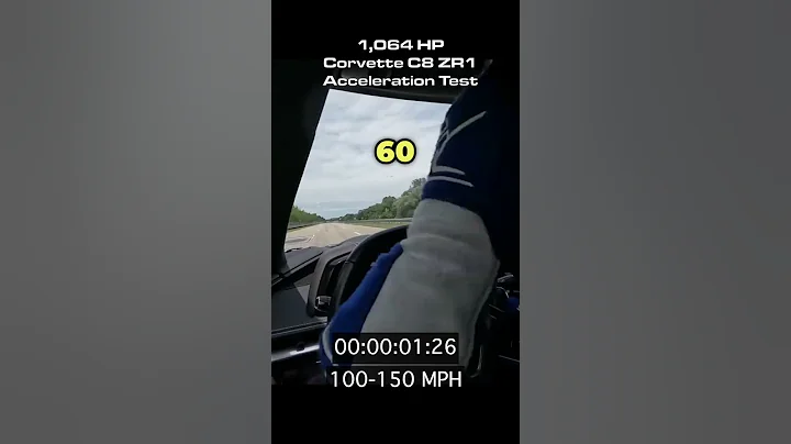 1,064 Horsepower Corvette ZR1 60-130 and 100-150 MPH