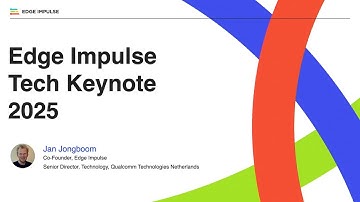 Edge Impulse Innovations — Imagine 2025 Keynote