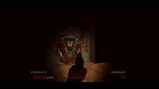 FreeDoom - Land of the lost (e3m1) brutalDoom64/HD textures/lasting light mod.