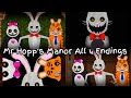 Mr Hopp's Manor Escape All 4 Endings | Mr Hopp's Manor Escape All Endings