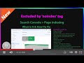 Excluded by 'noindex' tag - Search Console Page Indexing Issues - What is it? How-to Fix it