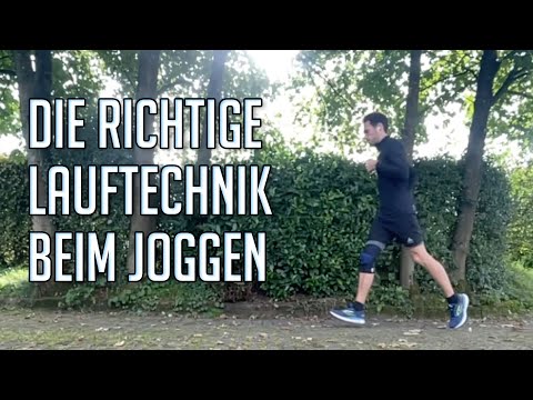 Die richtige Lauftechnik beim Joggen und 10 KM joggen