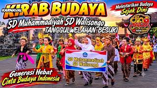 Live Karnaval Pawai Budaya SD Islam Walisongo dan SD Muhammadiyah program plus