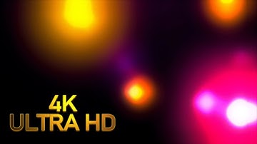 4K 60 FPS Ultra HD [1 Hour] VJ loop screensaver with Noise Blur Bokeh Animation