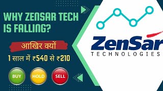 Why Zensar Tech is falling?🥺| Buy-Hold-Sell?| Should we invest more?| Behind the scenes of Zensar