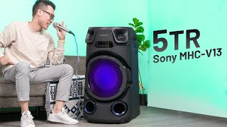 Đánh giá loa đa dụng Sony MHCV13: hát Karaoke, nghe nhạc, đi dã ngoại