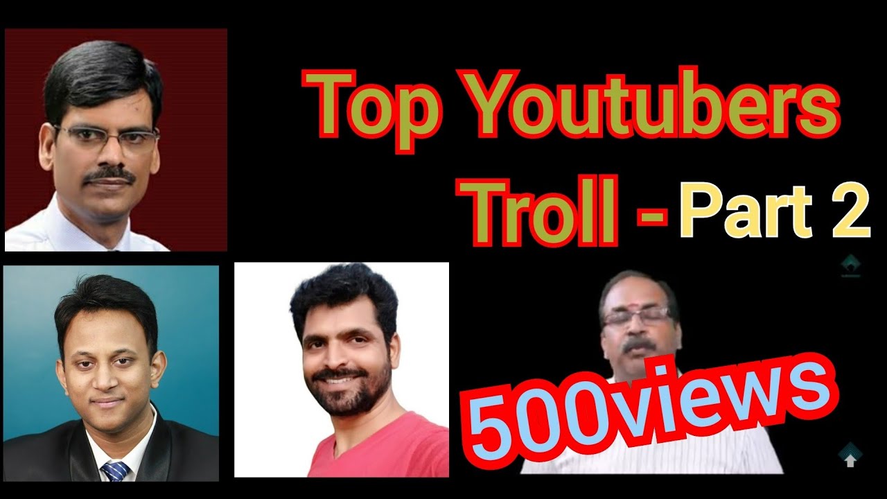 Top Tamil Stock Market Youtubers Troll(Part 2) YouTube
