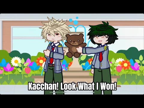 Look what I won, Kacchan! // Camera Bear Trend // Gacha MHA, BakuDeku
