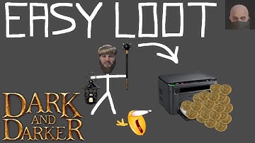 GEARED SOLO CLERIC = INFINITE LOOT PRINTER - Dark and Darker