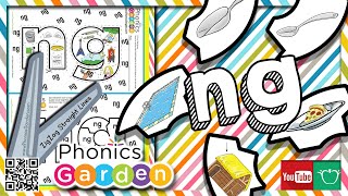 NG Alphabet Puzzle Cut Paste Phonics Garden