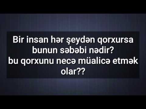 Video: İnsanlardan Qorxursan Nə Etməli