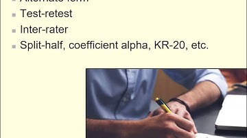 Lecture 3b: estimating reliability