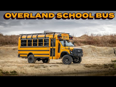 Ford E-450 4x4 Overland School Bus by Ujoint Offroad