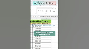 WhatsApp Link  Create, Excel use hyperlink function 🤯😇#microsoftoffice #msexcelএরসকলসূত্র