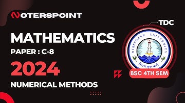 BSC 4th Sem Maths C8 Question Paper 2024 Dibrugarh University |BSC 4th Sem Maths Core Question Paper