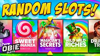 I LET A RANDOM SLOT PICKER CHOOSE MY BONUS BUYS AND THIS HAPPENED!?