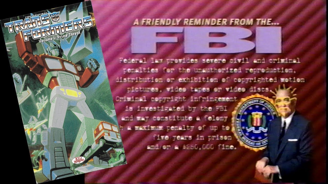 Opening to The Transformers (G1) Prime Threat 1999 VHS (60fps) YouTube