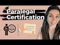 Paralegal Certification | Suggestions From a Paralegal Coach