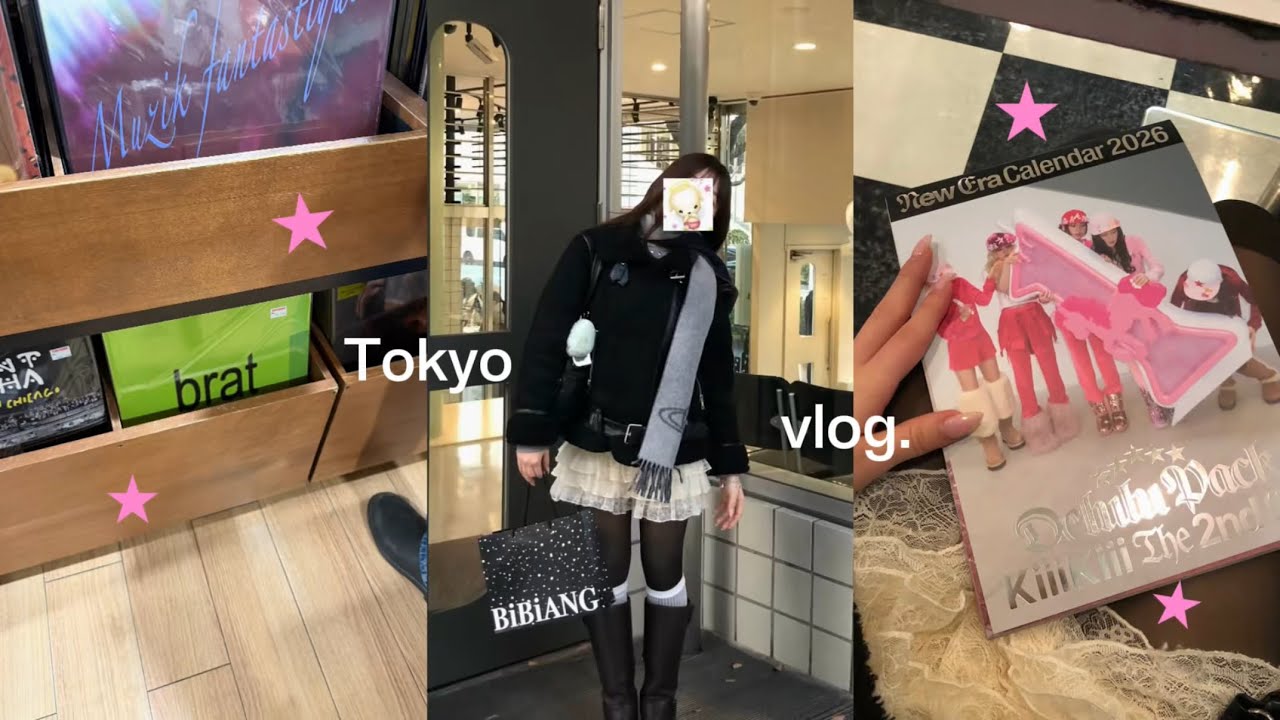 東京vlog★渋谷でKiiiKiiiのアルバムを開封