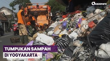 TPST Piyungan Ditutup, Tumpukan Sampah Menggunung di Kota Yogyakarta
