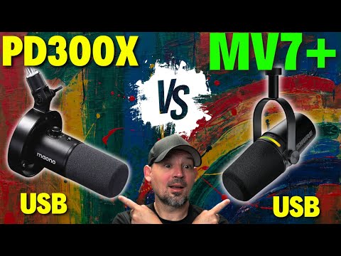 PD300X vs. the MV7+ | Quick USB Microphone Comparison - YouTube